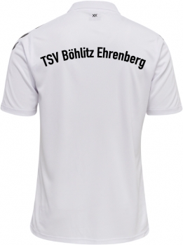 Poloshirt TSV BE - Hummel Core XK Functional Polo - Weiß